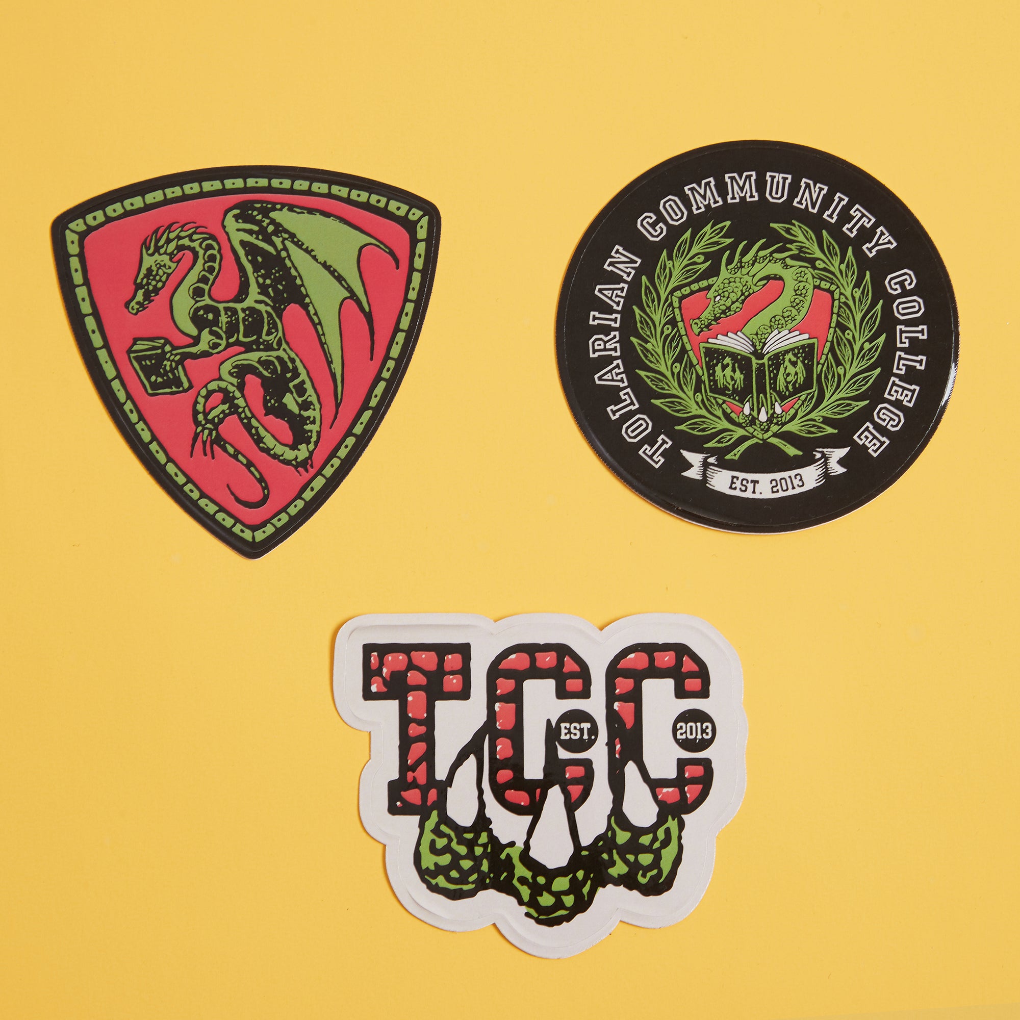 🎁 TCC - Sticker Set of 3 (100% off)